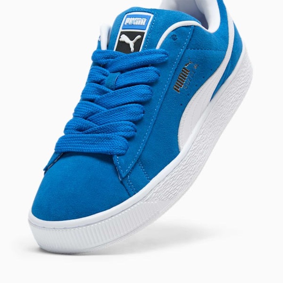 Puma Other - Puma Blue Suede Sneakers